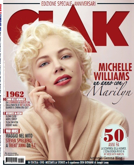 Michelle Williams In Cover Su Ciak Per Promuovere My Week With Marilyn 236691