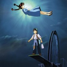 Il castello nel cielo: una scena del film d'animazione dello Studio Ghibli