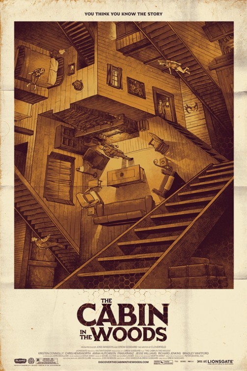 The Cabin In The Woods Nuovo Poster Usa 237003