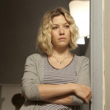 Una grande famiglia: Sarah Felberbaum in una scena della fiction diretta da Riccardo Milani