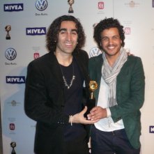 Fariborz Kamkari e Mohamed Zouaoui ai globi d'oro 2011