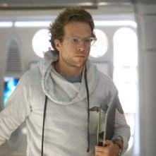 Prometheus: Rafe Spall è Millburn in una scena del film