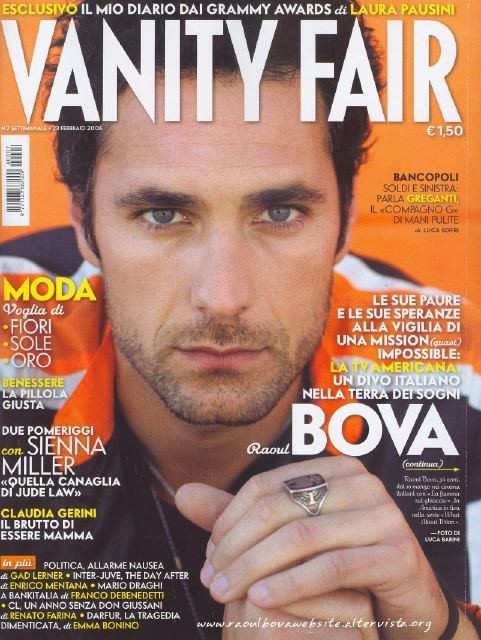 Raoul Bova In Cover Su Vanity Fair 2007 237169
