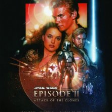 Star Wars ep. II - L'attacco dei cloni: poster USA