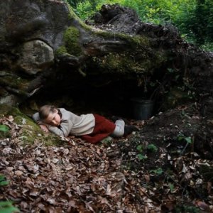 La piccola Wynona Ringer in una sequenza di A Pas de Loup (2011)