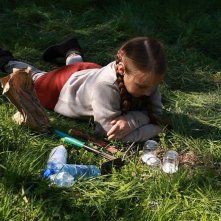 La piccola Wynona Ringer in una sequenza di A Pas de Loup