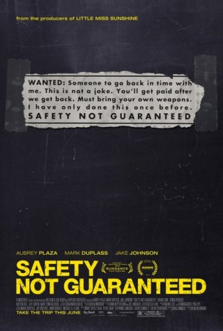Safety Not Guaranteed: nuovo poster