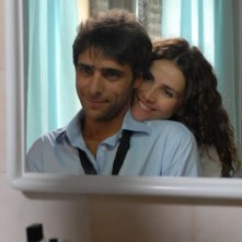 Sandrine nella pioggia: Adriano Giannini in una scena del film insieme a Goya Toledo