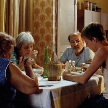 I giorni della vendemmia: Marco D'Agostin e Maurizio Tabani in una scena del film