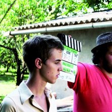 I giorni della vendemmia: Marco D´Agostin sul set del film