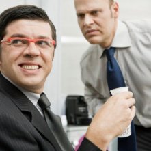 Workers - Pronti a tutto: Alessandro Bianchi e Michelangelo Pulci in una scena del film