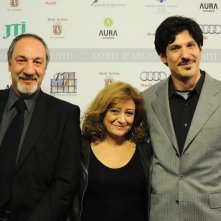 Enzo De Camillis con Laura Delli Colli ai NASTRI D'ARGENTO 2011 - Cortnina D'Ampezzo 