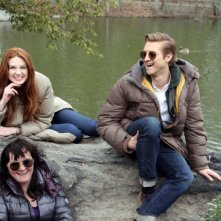 Doctor Who: Karen Gillan, Arthur Darvill e Caroline Skinner sul set newyorkese della stagione 7