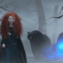 Merida In Un Cupo Bosco In Una Scena Di Ribelle The Brave 237834