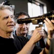 Cosmopolis: il regista David Cronenberg sul set del film