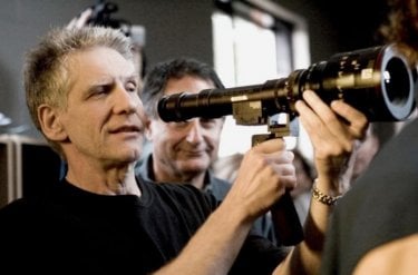 Cosmopolis: il regista David Cronenberg sul set del film