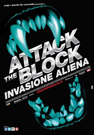 Attack the Block - Invasione aliena: la locandina italiana del film