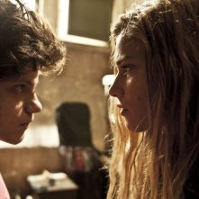 Io e te: Tea Falco e Jacopo Olmo Antinori vis-a-vis in una scena del film