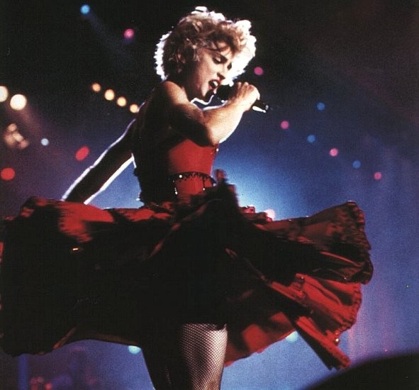 Madonna Durante Una Tappa Del Suo Who S That Girl World Tour 1987 238189