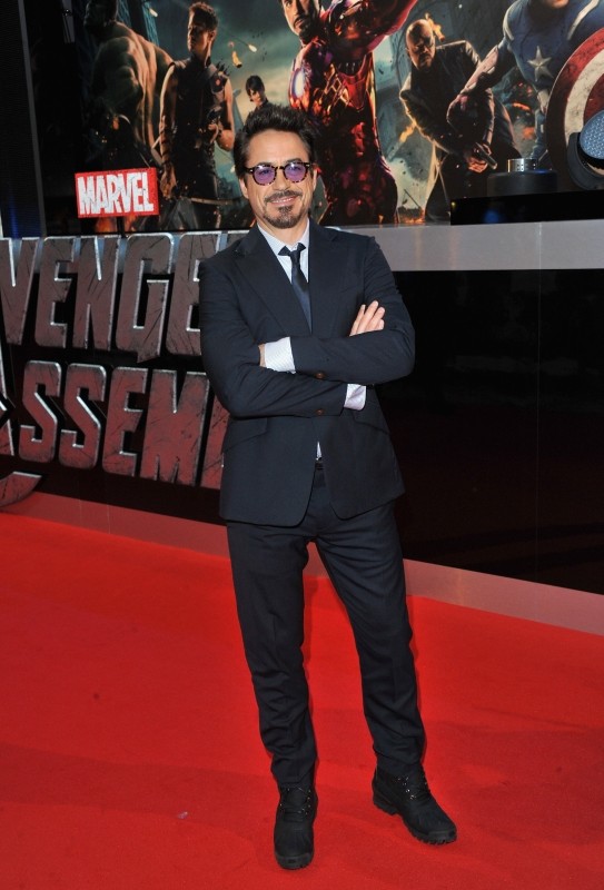 The Avengers Robert Downey Jr Sul Red Carpet Del Cinema Vue Westfield Per La Premiere Londinese Del  238147