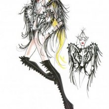 Costume per Born This Way Ball World Tour di Lady Gaga (2012) firmato da Giorgio Armani