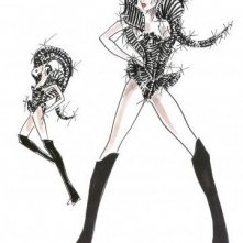 Costume per il Born This Way Ball World Tour di Lady Gaga (2012) firmato da Giorgio Armani
