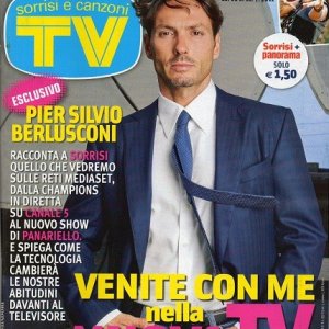 Pier Silvio Berlusconi in cover su TV sorrisi e canzoni