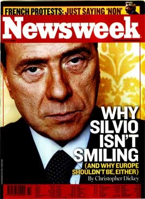 Silvio Berlusconi In Copertina Su Newsweek 238295