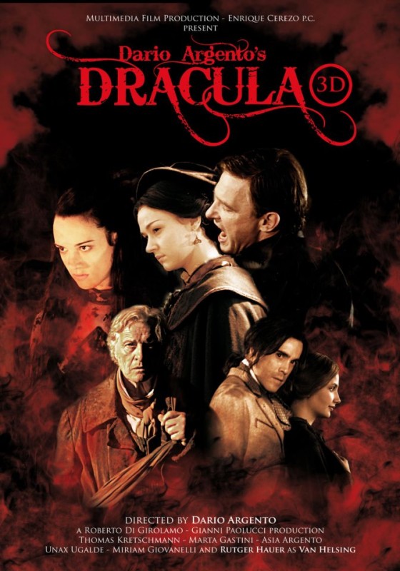 Dracula 3D Locandina Internazionale Del Film Di Dario Argento 238479