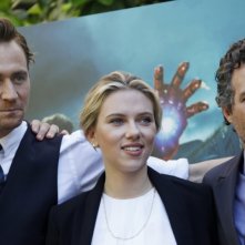 The Avengers Scarlett Johansson Mark Ruffalo E Tom Hiddleston Durante Il Photocall Di The Avengers A 238441