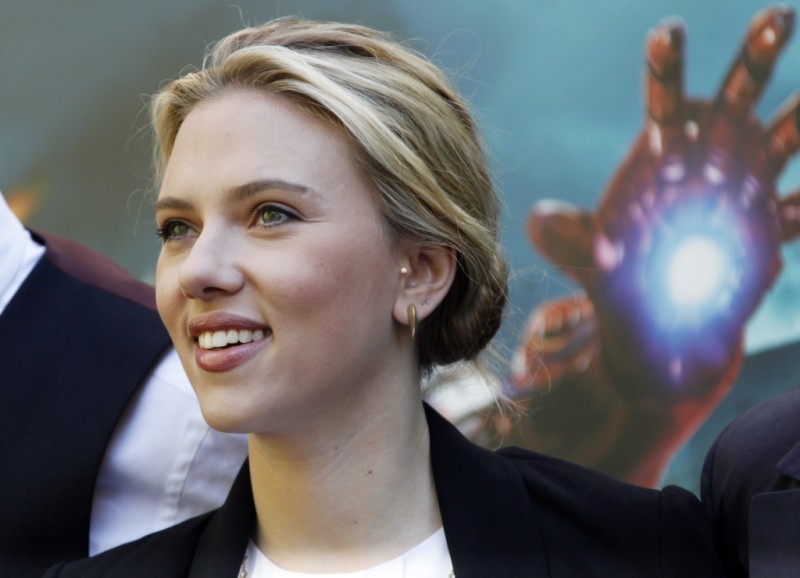 The Avengers Un Bel Primo Piano Di Scarlett Johansson Catturato Durante Il Photocall Romano Di The A 238437