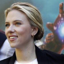 The Avengers Un Bel Primo Piano Di Scarlett Johansson Catturato Durante Il Photocall Romano Di The A 238437