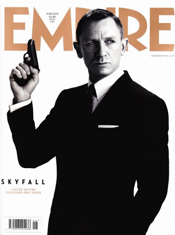 Daniel Craig Nella Copertina Di Empire In Bianco E Nero Dedicata A Skyfall 238549