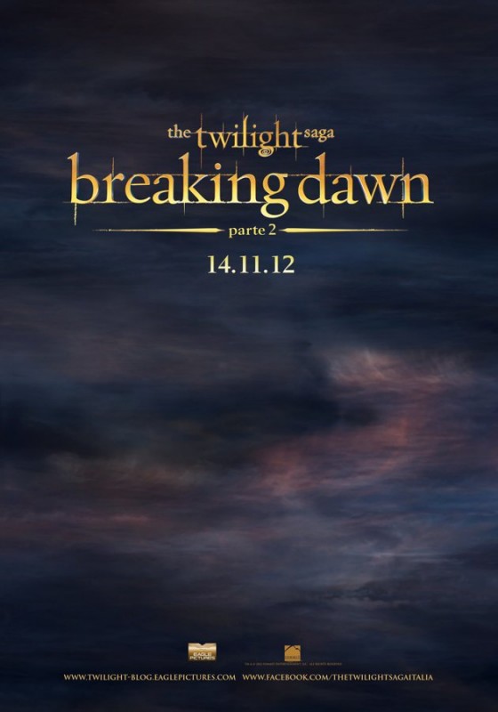 The Twilight Saga Breaking Dawn Parte Ecco Il Teaser Poster Italiano 238597