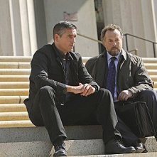 Person of Interest: James Caviezel e David Costabile in una scena dell'episodio Judgement