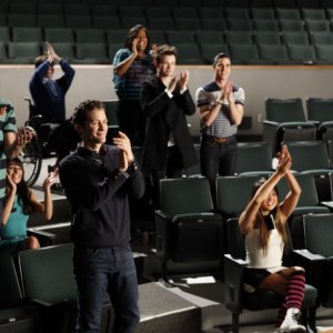 Glee: una scena dell'episodio Addio, Whitney