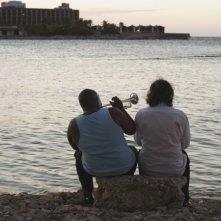 7 giorni all'Havana: Alexander Abreu e Emir Kusturica in una scena dell'episodio Jam Session (giorno 2) di Pablo Trapero