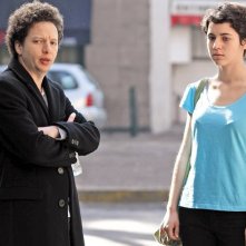 Después de Lucía: la protagonista Tessa Norvind sul set del film insieme al regista messicano Michel Franco