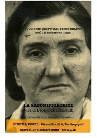 La saponificatrice - Vita di Leonarda Cianciulli: la locandina del film