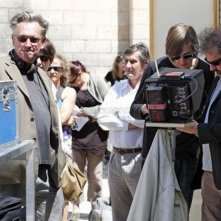 Le grand soir: i registi Benoît Delépine e Gustave Kervern sul set del film