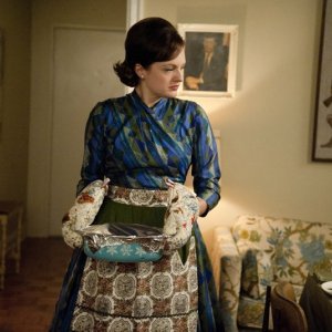Elisabeth Moss nell'episodio At the Codfish Ball della quinta stagione di Mad Men