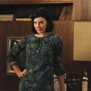 Jessica Paré nell'episodio At the Codfish Ball della quinta stagione di Mad Men