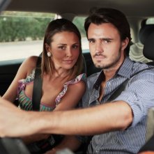 Operazione vacanze: Benedetta Valanzano con Rudy Smaila in una foto promozionale