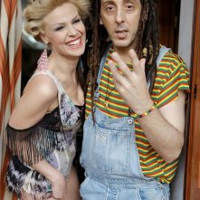 Operazione vacanze: Dana Ferrara e Massimo Ceccherini sul set del film