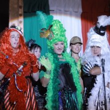 Operazione vacanze: Jerry Calà, Massimo Ceccherini ed Enzo Salvi in una curiosa scena del film