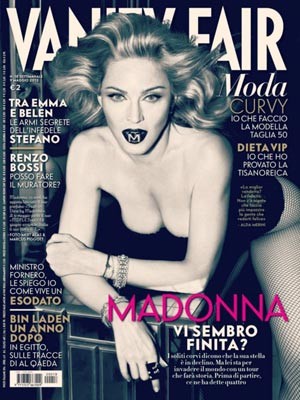 Madonna Sulla Cover Di Vanity Fair Italia Maggio 2012 239290