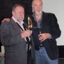 Premio LA PELLICOLA D'ORO 2012 - ALvaro Belsole Premio alla Carriera come Costruttore di Scena con Enzo De Camillis  