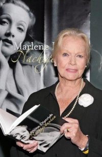 Maria Riva alla presentazione di un libro su Marlene Dietrich