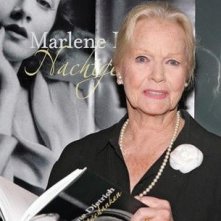 Maria Riva alla presentazione di un libro su Marlene Dietrich