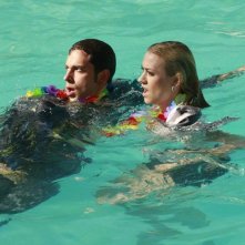 Chuck: Yvonne Strahovski e Zachary Levi nell'episodio Chuck Versus the Business Trip